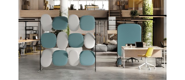 Snowgems sound absorbing freestanding penels